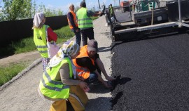 Общественники проинспектировали улицы поселка Войкова в Грозном, ремонтируемые в рамках нацпроекта