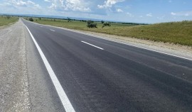 В Чеченской Республике близится к завершению ремонт подъезда к станице Червлённая