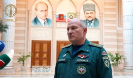 В Чеченскую Республику с рабочим визитом посетил Александр Куренков