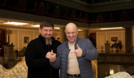 Рамзан Кадыров встретился с Евгением Пригожиным
