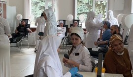 В Ачхой-Мартановском районе прошла массовая донорская акция