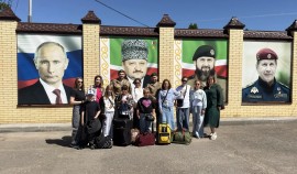 В Чеченской Республике дети росгвардейцев отправились на отдых в оздоровительный лагерь