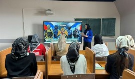 В ЧГУ им. А.А. Кадырова прошли мероприятия ко Дню национальной гвардии РФ| грозный, чгтрк