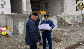 В Гудермесе проведена проверка строительства детского сада в рамках нацпроекта «Семья»