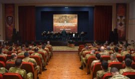 В грозненском соединении Росгвардии состоялся праздничный концерт| грозный, чгтрк