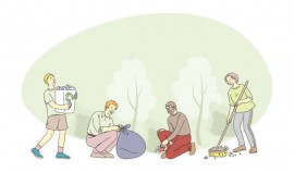 В Чеченской Республике активно поддерживаются инициативы по очистке территорий от мусора