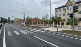 В Чеченской Республике в рамках нацпроекта обновляют дороги и мосты к образовательным учреждениям