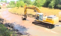 В Урус-Мартане меняют русло реки Мартанка