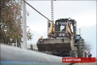 В п.Бартхой провели водопровод 