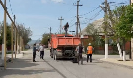 В Грозненском районе Чеченской Республики продолжается ремонт межпоселковых дорог