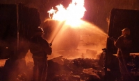 В Шали ликвидирован пожар на АЗС