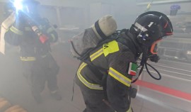 На базе ОМОН «АХМАТ-1» прошли совместные пожарно-тактические учения Росгвардии и МЧС| грозный, чгтрк