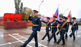 В ЧР поздравили военнослужащих батальона обеспечения Росгвардии с днем образования воинской части