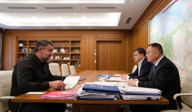 Муслим Зайпуллаев и Ирек Файзуллин обсудили развитие стройотрасли и сферы ЖКХ в ЧР