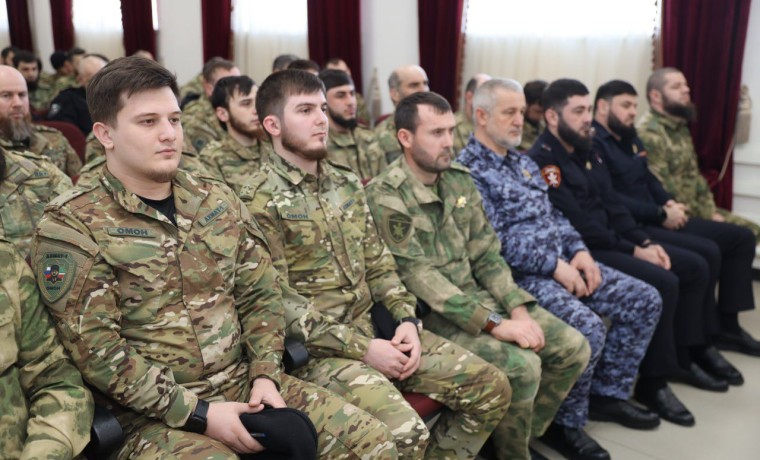 В Управлении Росгвардии по Чеченской Республике обсудили меры профилактики наркомании