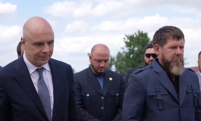 Рамзан Кадыров и Антон Силуанов ознакомились с ходом реализации крупных проектов в Грозном  