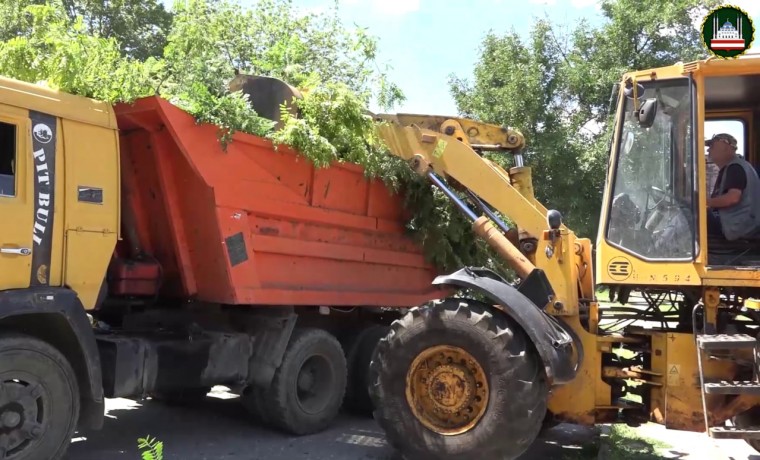 В Грозном привели в порядок улицы и дороги