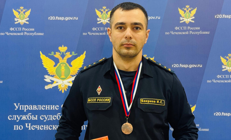 Судебный пристав из ЧР стал бронзовым призёром Чемпионата по стрельбе