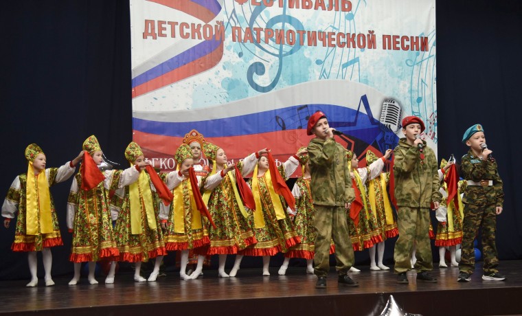 Фестиваль детской патриотической песни состоялся в соединении Росгвардии в Грозном