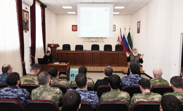 В Управлении Росгвардии по Чеченской Республике обсудили сохранение традиционных ценностей