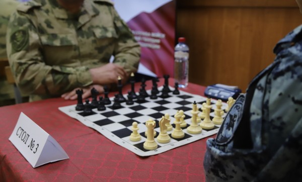 Представители Росгвардии, МВД и Минобороны приняли участие в межведомственном шахматном турнире