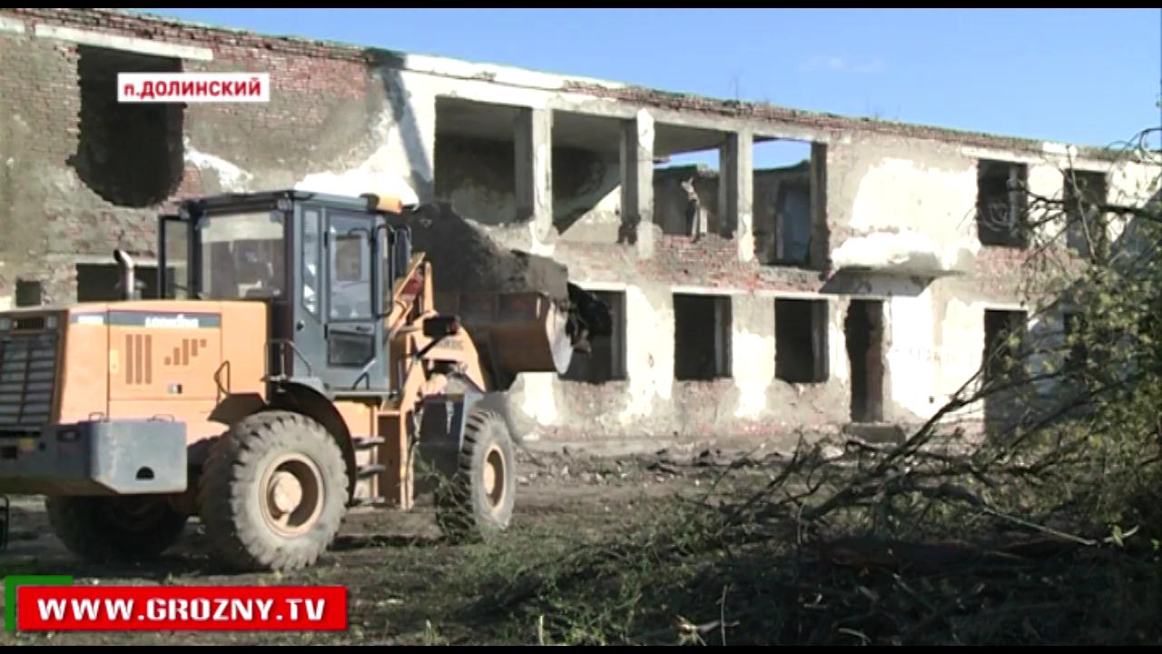 Поселок Долинский преображается на глазах