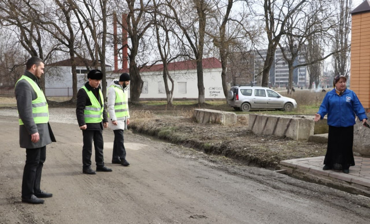 Общественники проверили качество реализации дорожного нацпроектов в городе Аргун