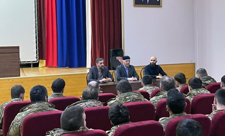В Урус-Мартановском полку Росгвардии прошел тематический круглый стол
