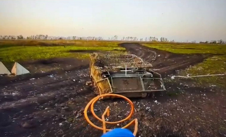 Спецназ «АХМАТ» уничтожил технику ВСУ при попытке прорыва