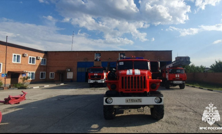 За сутки в Чеченской Республике ликвидировано 12 пожаров