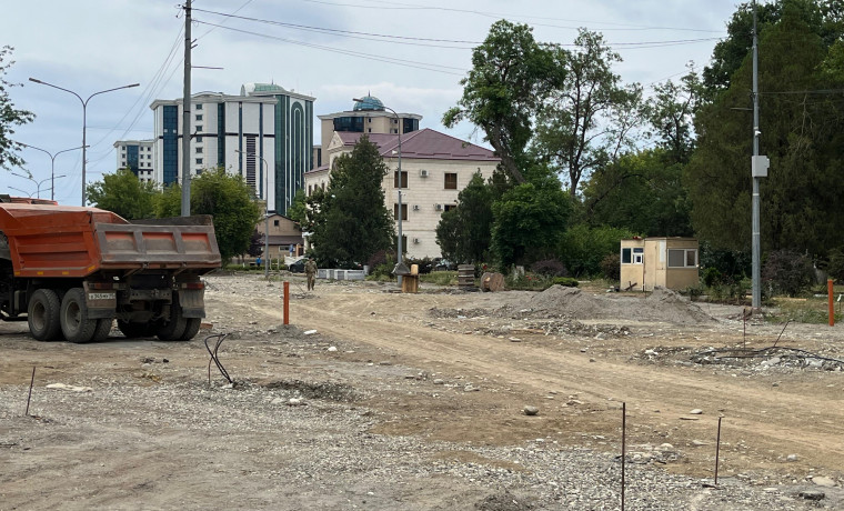 Строительство бульвара чеченской природы в Гудермесе завершится до конца года