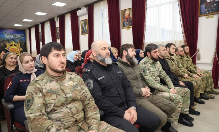В Управлении Росгвардии по Чеченской Республике отметили День психологических подразделений