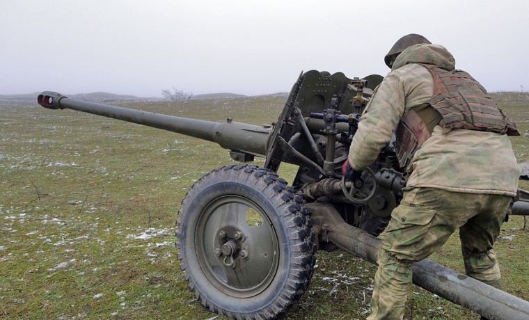 В ЧР артиллеристы Росгвардии совершенствовали боевые навыки