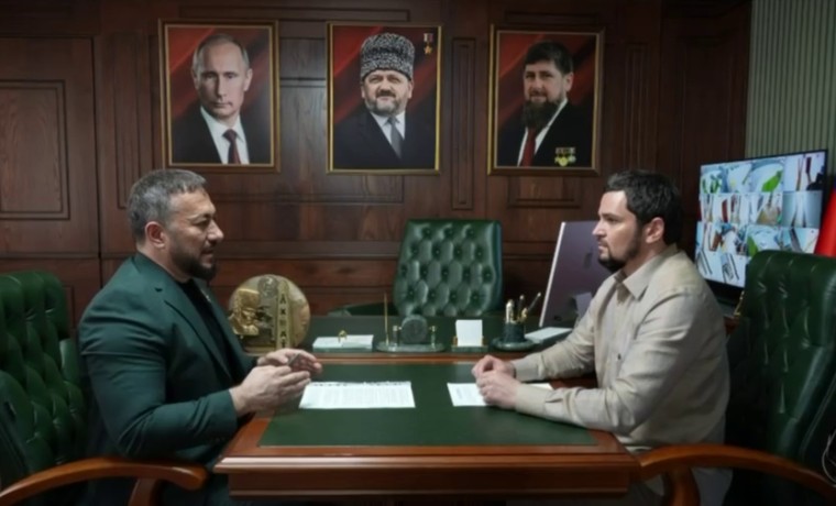 Хас-Магомед Кадыров и Ильяс Масаев обсудили развитие промышленности и энергетики