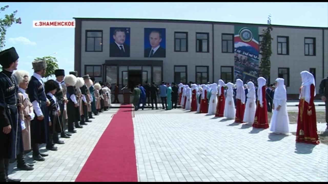 В с.Знаменское открылся спорткомплекс 